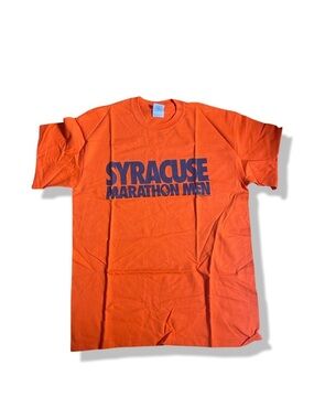 NEW 2009 Syracuse University Marathon Men Big East Tournament T-Shirt Size M